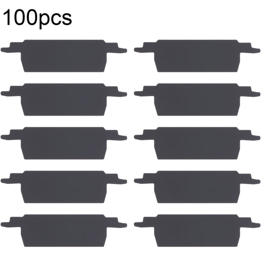 100 juego de pegatinas de tira adhesiva negr...