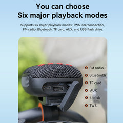 Altavoz Bluetooth inalámbrico para bicicleta al aire libre