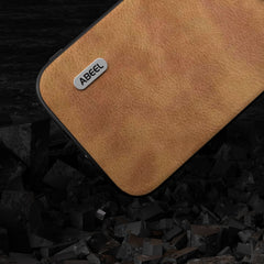 ABEEL Retro Litchi Texture PU Funda para tel...