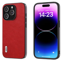 ABEEL Retro Litchi Texture PU Funda para tel...