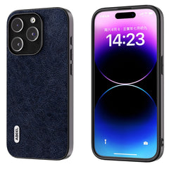 ABEEL Retro Litchi Texture PU Funda para tel...
