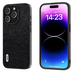 ABEEL Retro Litchi Texture PU Funda para tel...