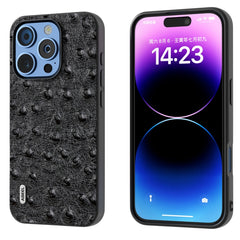 Funda para teléfono con textura de avestruz ...
