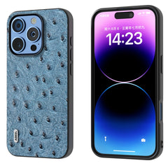 Funda para teléfono con textura de avestruz ...