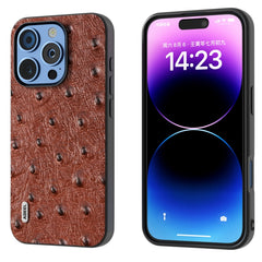 Funda para teléfono con textura de avestruz ...