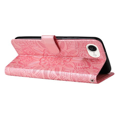 Estuche para teléfono de cuero con estampado...