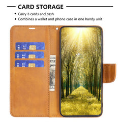 Estuche para teléfono de cuero con tapa de c...