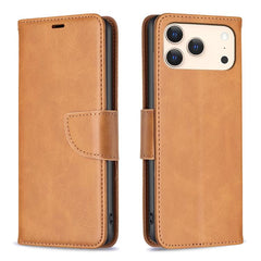 Estuche para teléfono de cuero con tapa de c...