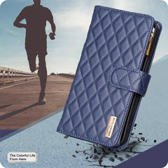 Estuche para teléfono con tapa de cuero tipo...