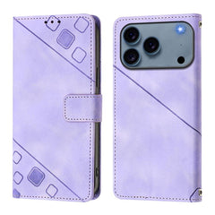 Estuche para teléfono de cuero en relieve co...
