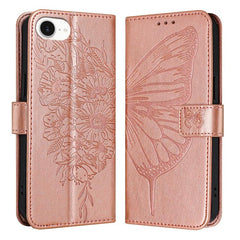 Estuche para teléfono de cuero con mariposa ...