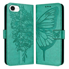 Estuche para teléfono de cuero con mariposa ...