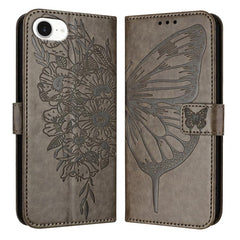 Estuche para teléfono de cuero con mariposa ...