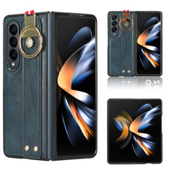 Funda trasera de cuero con muñequera        ...