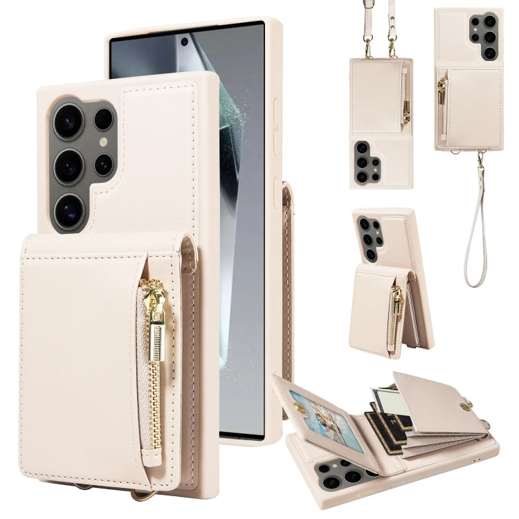 Crossbody Cordón Cremallera Cartera Funda de...