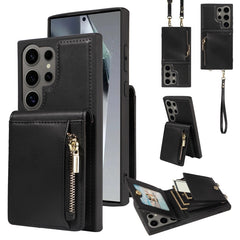 Crossbody Cordón Cremallera Cartera Funda de...