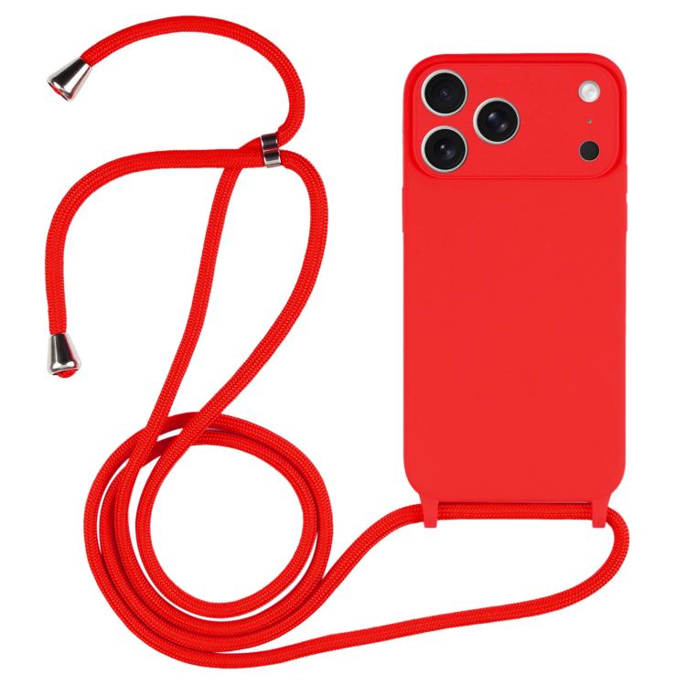 Estuche de silicona líquida con cordón cruza...