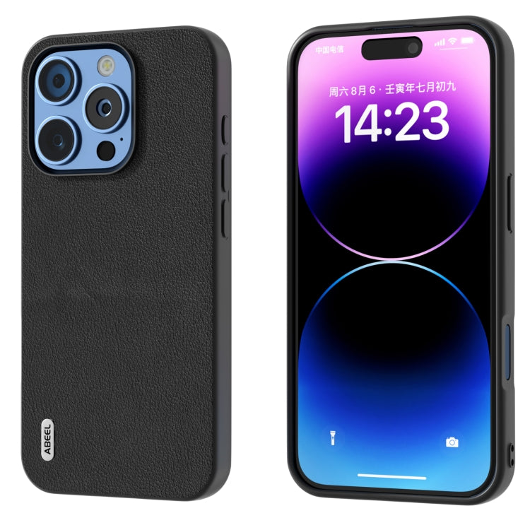ABEEL Estuche para teléfono con borde negro ...