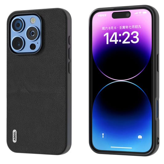 ABEEL Estuche para teléfono con borde negro ...