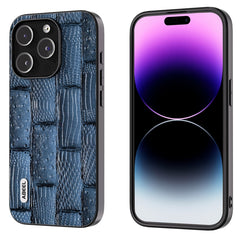 Funda para teléfono con borde negro y patrón...