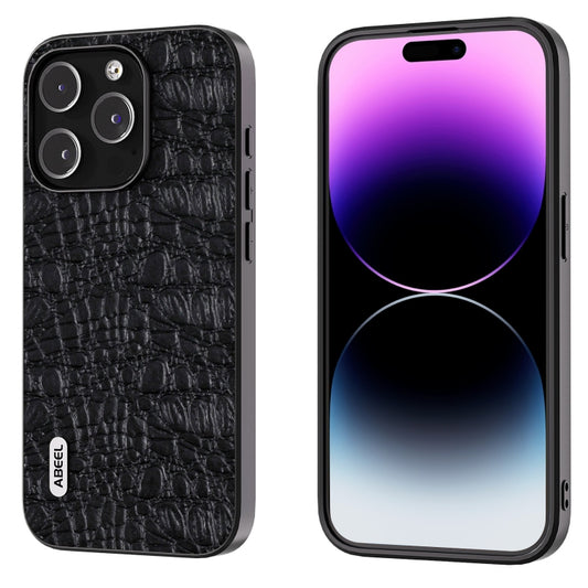 ABEEL Funda para teléfono con borde negro y ...