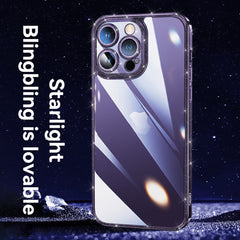 SULADA Glittery TPU + Funda para teléfono de...
