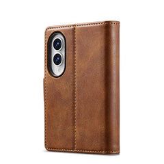 LC.IMEEKE RFID Funda de cuero antirrobo para...