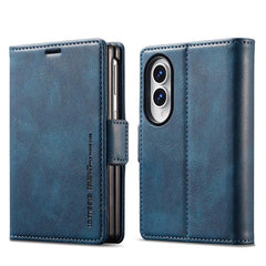 LC.IMEEKE RFID Funda de cuero antirrobo para...