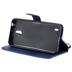 Estuche de cuero protector con tapa horizont...