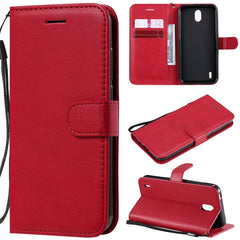 Estuche de cuero protector con tapa horizont...