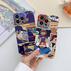 Estuche para teléfono PC con orificio precis...