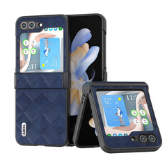 Estuche para teléfono ABEEL Weave Plaid PU  ...