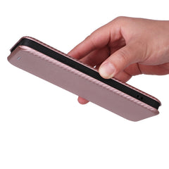 Funda de cuero con textura de fibra de carbo...