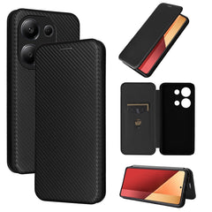 Funda de cuero con textura de fibra de carbo...