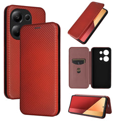 Funda de cuero con textura de fibra de carbo...