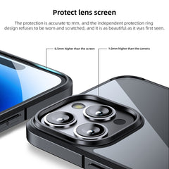 Funda transparente para teléfono PC + TPU co...