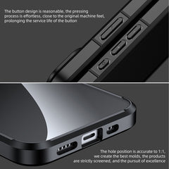 Funda transparente para teléfono PC + TPU co...