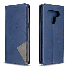 Estuche de cuero magnético con tapa horizont...