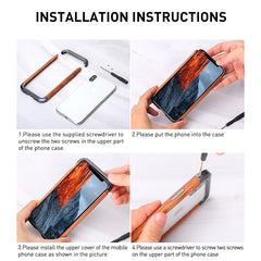 R-JUST Metal + Estuche protector con marco d...