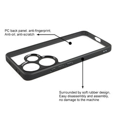 TPU esmerilado + caja de teléfono transparen...