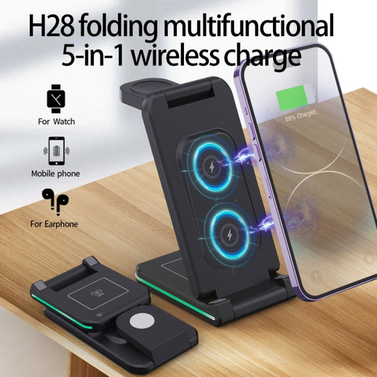 Cargador Inalámbrico Multifuncional H28 15W ...
