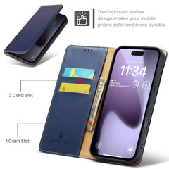 Fierre Shann PU Funda de teléfono con textur...