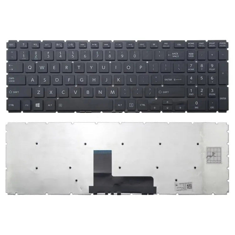 Teclado versión estadounidense con tecla num...