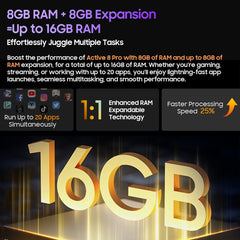 Tableta resistente Blackview Active 8 Pro 4G...