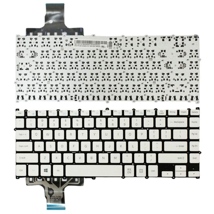 Teclado de computadora portátil con tecla En...