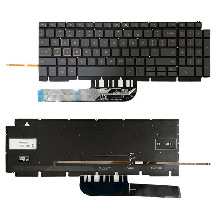Teclado para computadora portátil con retroi...