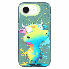 Serie de pintura al óleo con patrón animal P...