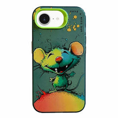 Serie de pintura al óleo con patrón animal P...