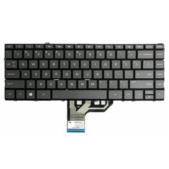 Teclado marrón para computadora portátil ver...