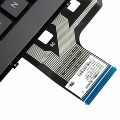 Teclado marrón para computadora portátil ver...